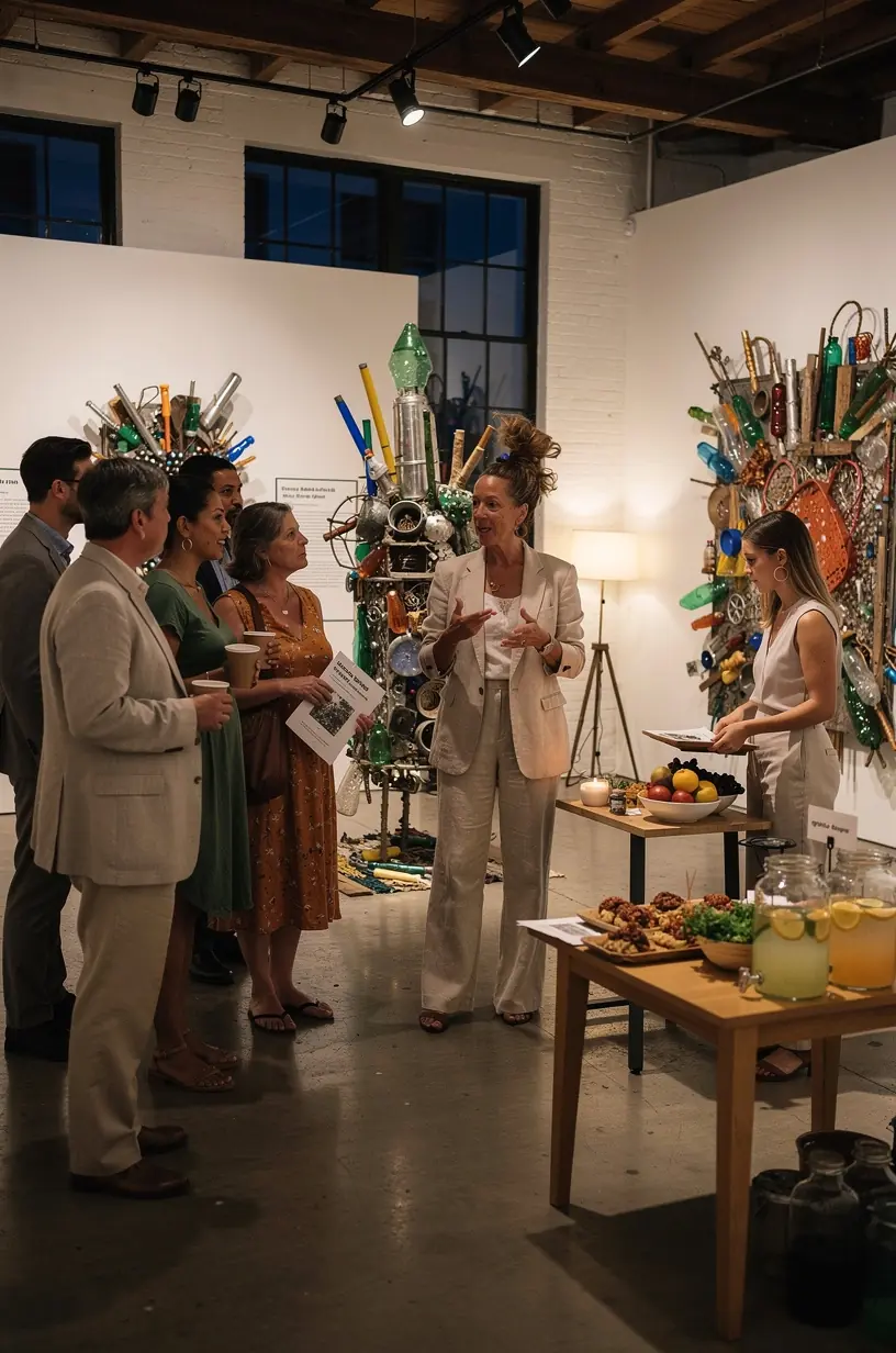 Interactive exhibition design principles for creative engagement